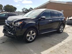 Salvage cars for sale from Copart Hayward, CA: 2012 Acura MDX Technology