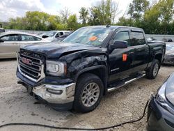 Salvage trucks for sale at Franklin, WI auction: 2016 GMC Sierra K1500 SLE