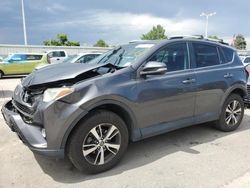 Toyota rav4 xle salvage cars for sale: 2016 Toyota Rav4 XLE