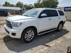 Salvage cars for sale at Wichita, KS auction: 2014 Toyota Sequoia Limited