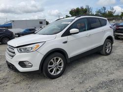 Vehiculos salvage en venta de Copart Opa Locka, FL: 2018 Ford Escape SEL