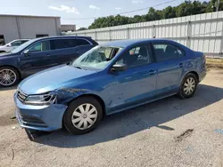 Salvage cars for sale at Grenada, MS auction: 2016 Volkswagen Jetta S