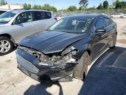 Salvage cars for sale at Bridgeton, MO auction: 2015 Ford Fusion S