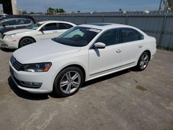 Salvage cars for sale at Kansas City, KS auction: 2015 Volkswagen Passat SE