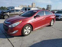 Salvage cars for sale from Copart New Orleans, LA: 2013 Hyundai Sonata Hybrid