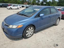 Honda Civic LX salvage cars for sale: 2007 Honda Civic LX