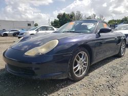 Salvage cars for sale from Copart Opa Locka, FL: 2004 Porsche Boxster