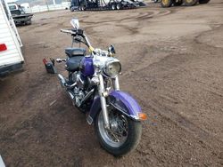 Salvage cars for sale from Copart Colorado Springs, CO: 2002 Harley-Davidson Flstci