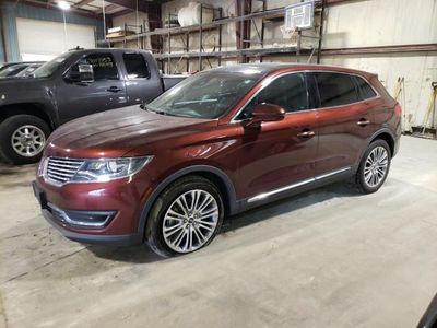 Salvage cars for sale from Copart Eldridge, IA: 2016 Lincoln MKX Reserve