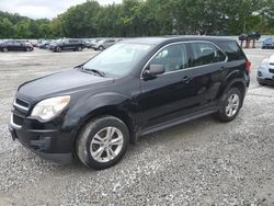 Chevrolet Equinox LS salvage cars for sale: 2011 Chevrolet Equinox LS