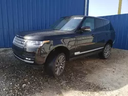 Salvage cars for sale from Copart Houston, TX: 2016 Land Rover Range Rover Supercharged