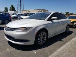 Chrysler salvage cars for sale: 2015 Chrysler 200 S