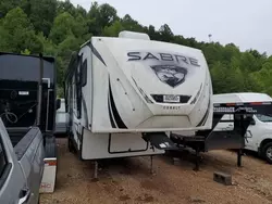 Salvage trucks for sale at Hurricane, WV auction: 2019 Wildwood Sabre