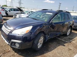 Salvage cars for sale at Elgin, IL auction: 2014 Subaru Outback 2.5I Limited