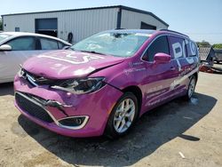 Salvage cars for sale at Shreveport, LA auction: 2018 Chrysler Pacifica Touring Plus