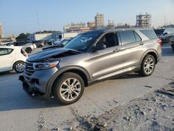 Ford salvage cars for sale: 2021 Ford Explorer XLT