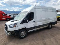 Salvage trucks for sale at Colorado Springs, CO auction: 2022 Ford Transit T-350