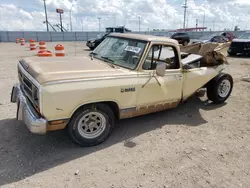 Dodge Vehiculos salvage en venta: 1987 Dodge D-SERIES D150