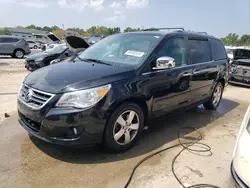 Salvage cars for sale at Louisville, KY auction: 2013 Volkswagen Routan SEL Premium