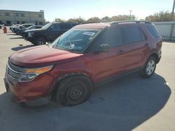 Salvage cars for sale at Wilmer, TX auction: 2014 Ford Explorer