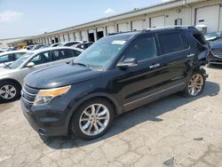 Vehiculos salvage en venta de Copart Louisville, KY: 2013 Ford Explorer Limited