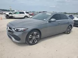 Salvage cars for sale at Houston, TX auction: 2022 Mercedes-Benz C300