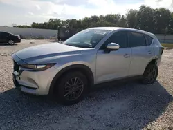 Salvage cars for sale at New Braunfels, TX auction: 2019 Mazda CX-5 Touring