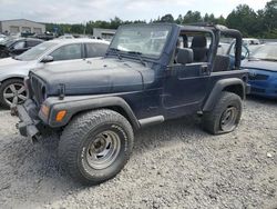 Jeep salvage cars for sale: 2004 Jeep Wrangler X