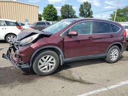 Salvage cars for sale at Moraine, OH auction: 2016 Honda CR-V EXL