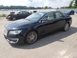 Lincoln mkz salvage cars for sale: 2017 Lincoln MKZ Reserve