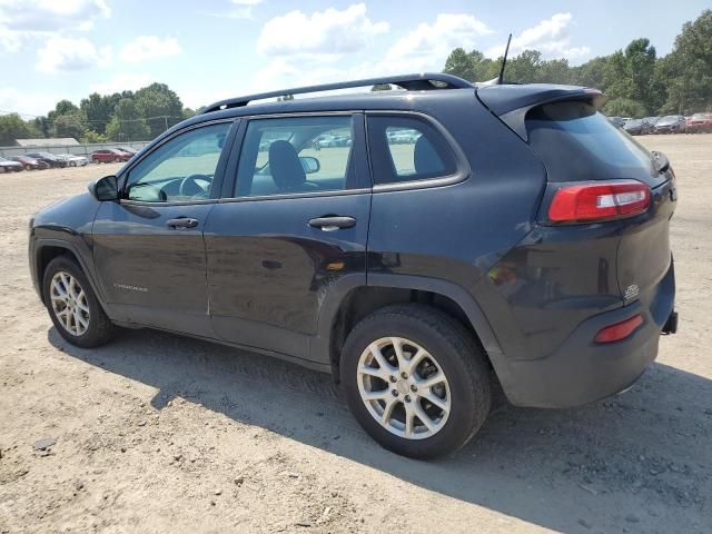 2016 Jeep Cherokee Sport