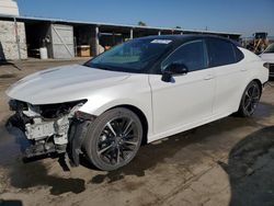 Salvage cars for sale at Fresno, CA auction: 2020 Toyota Camry XSE