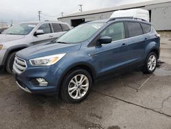 Salvage cars for sale at Chicago Heights, IL auction: 2018 Ford Escape SEL