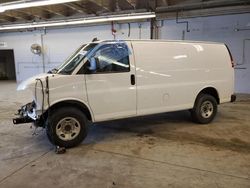 Salvage cars for sale from Copart Wheeling, IL: 2020 Chevrolet Express G2500