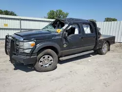 Salvage trucks for sale at Wichita, KS auction: 2015 Ford F250 Super Duty