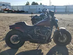 Salvage motorcycles for sale at Nampa, ID auction: 2018 Harley-Davidson Fxfbs FAT BOB 114