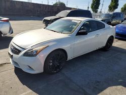 Salvage cars for sale at Wilmington, CA auction: 2015 Infiniti Q60 Journey