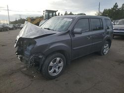 Salvage cars for sale at Denver, CO auction: 2015 Honda Pilot EXL