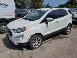 Ford salvage cars for sale: 2019 Ford Ecosport SE