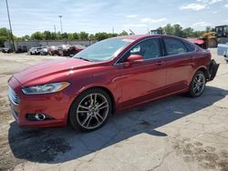 Salvage cars for sale at Fort Wayne, IN auction: 2014 Ford Fusion Titanium