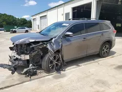 Toyota salvage cars for sale: 2019 Toyota Highlander LE