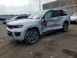 Salvage cars for sale at Fredericksburg, VA auction: 2023 Jeep Grand Cherokee L Overland