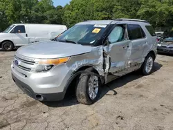 Salvage cars for sale at Austell, GA auction: 2012 Ford Explorer XLT