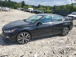 Salvage cars for sale at Candia, NH auction: 2019 Nissan Altima SR