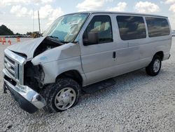 Salvage cars for sale at Taylor, TX auction: 2014 Ford Econoline E350 Super Duty Wagon