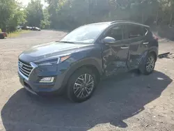 Salvage cars for sale at Marlboro, NY auction: 2021 Hyundai Tucson Limited