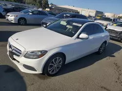 Mercedes-Benz salvage cars for sale: 2015 Mercedes-Benz C300