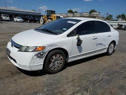 Honda Civic GX salvage cars for sale: 2007 Honda Civic GX