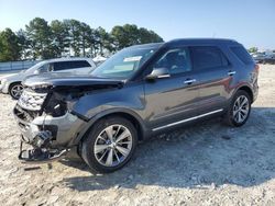 Salvage cars for sale at Loganville, GA auction: 2018 Ford Explorer Limited