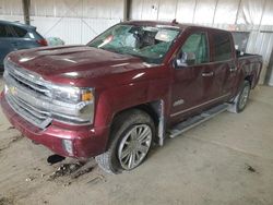 Salvage cars for sale at Des Moines, IA auction: 2016 Chevrolet Silverado K1500 High Country